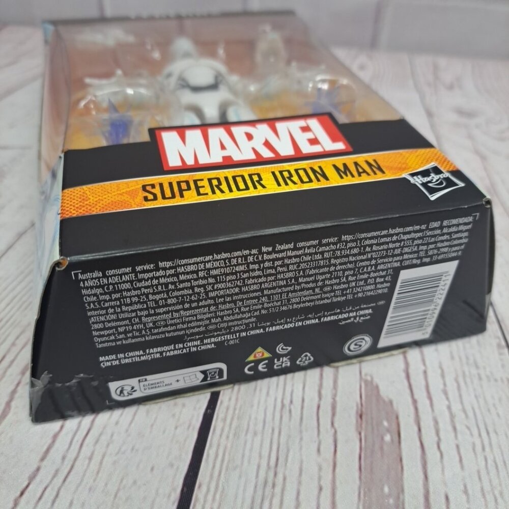 Hasbro Marvel Legends SUPERIOR IRON MAN Zabu BAF Wave 6" Figure New Sealed - Picture 6 of 6